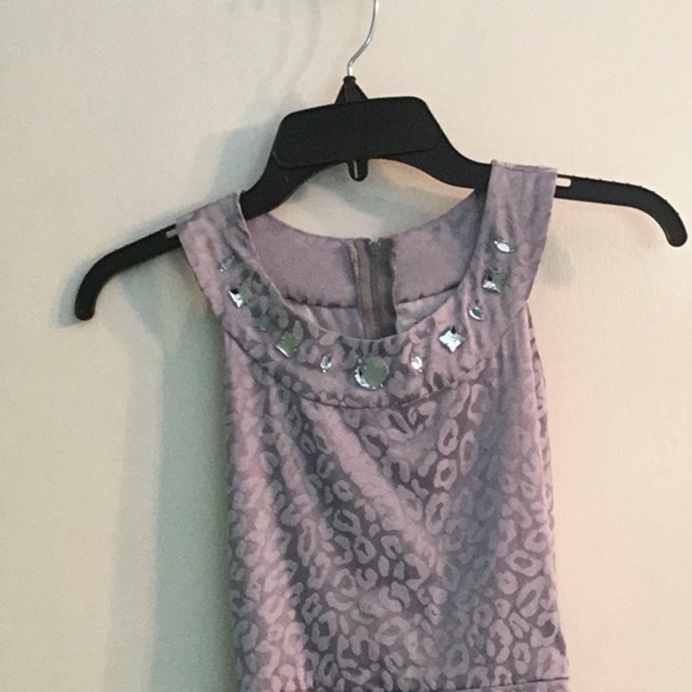 Rare Editions girls gray dress sz 16